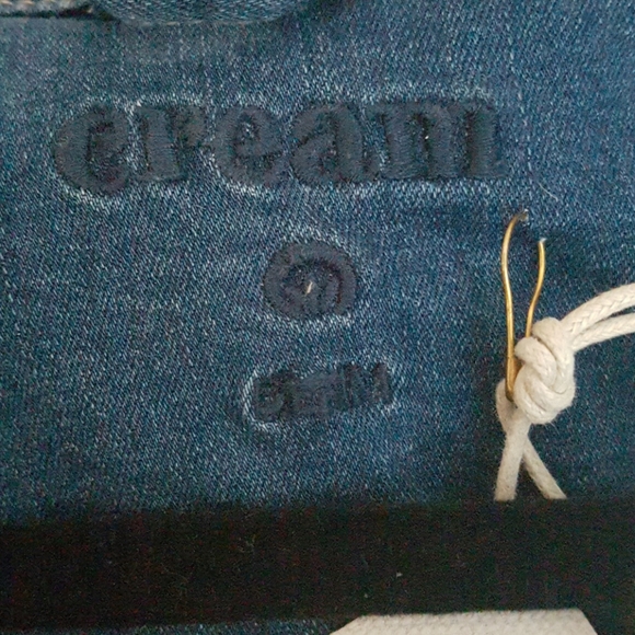 💕NWT💕Cream Amalia Jean Jacket - Picture 8 of 8